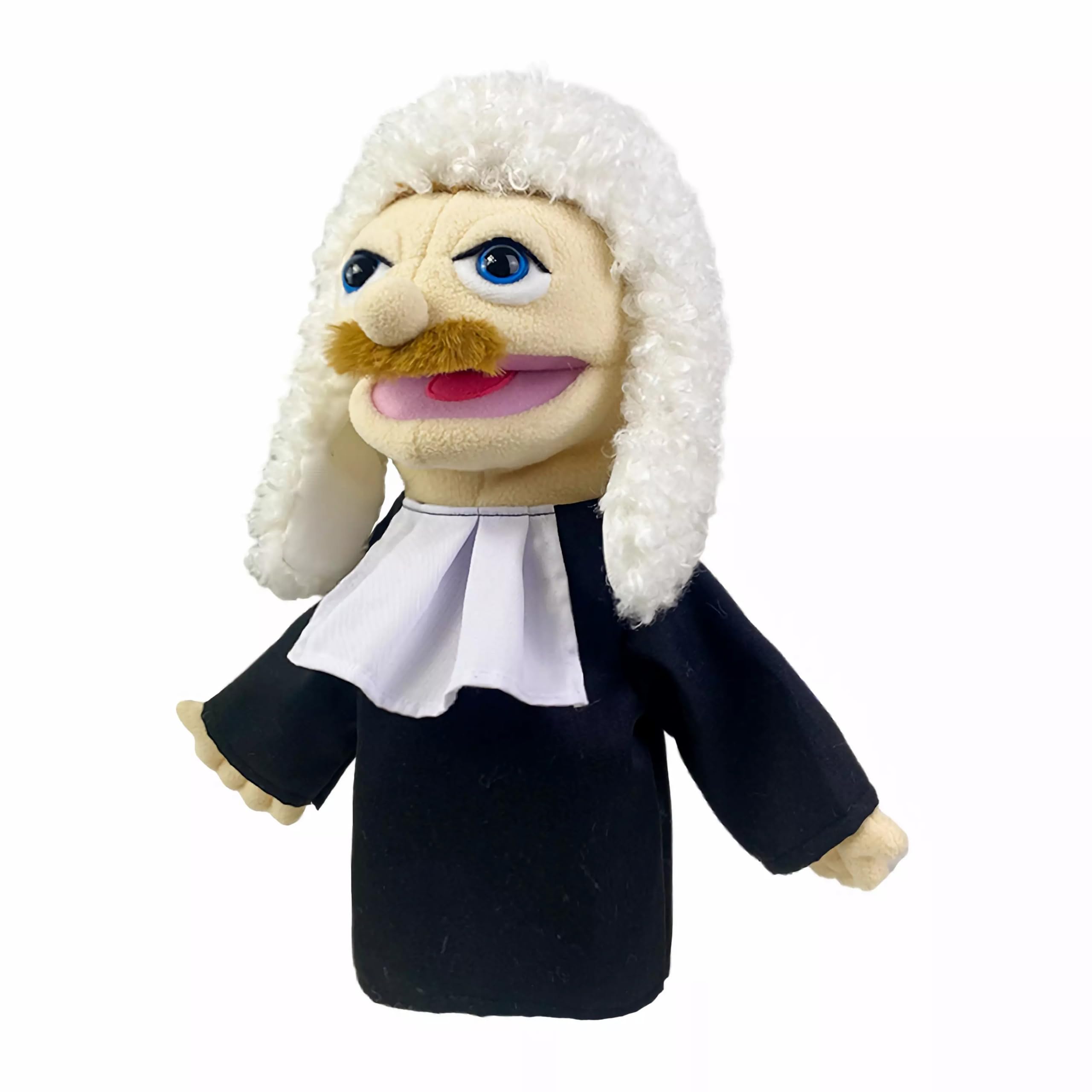 LOMTRATS Theater Hand Puppets for kids,Includes Teacher, policeman, farmer, pirate, detective - Image 3