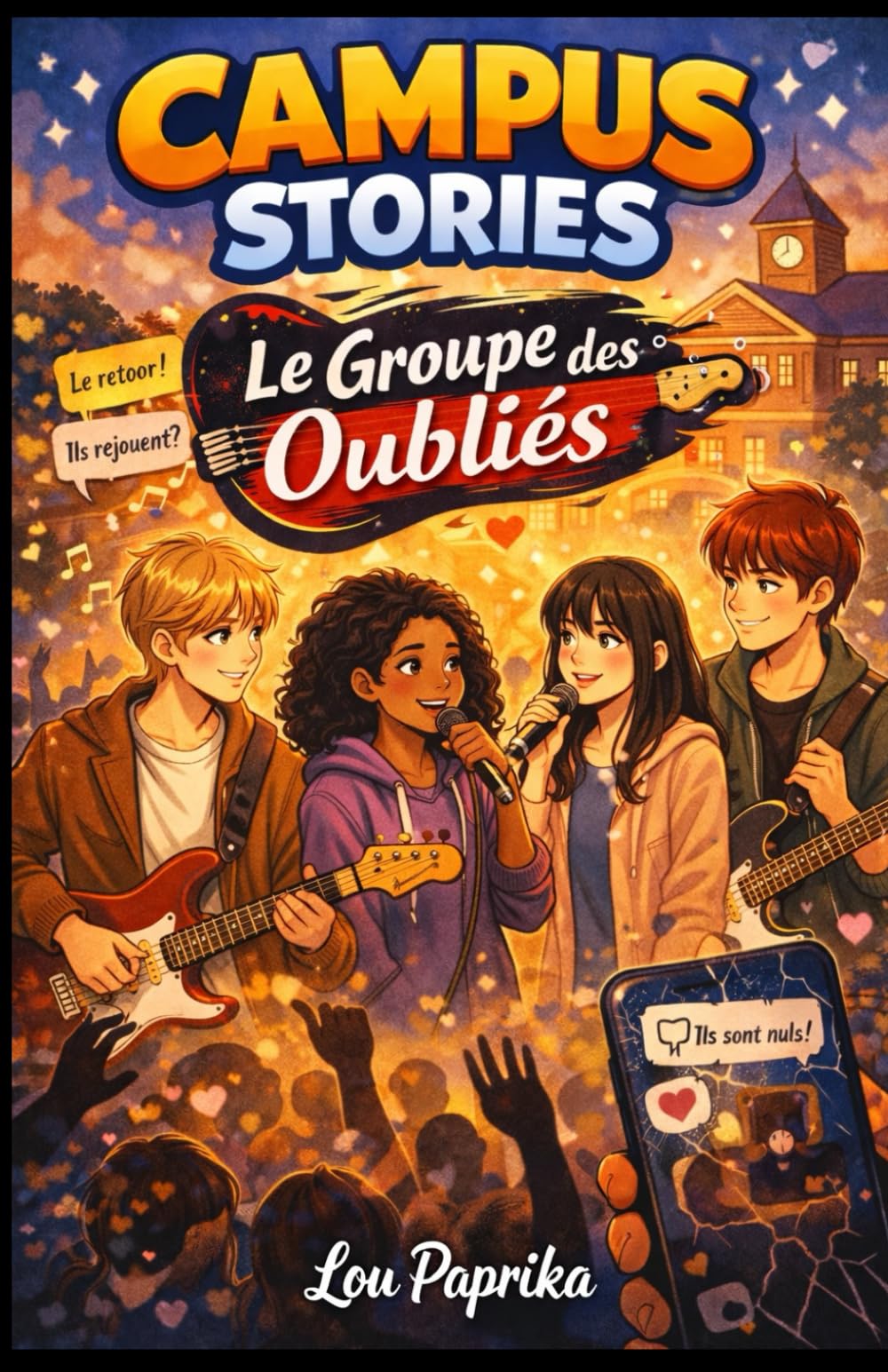 Campus Stories – Le Groupe des Oubliés: Une histoire émotionnelle, moderne et immersive, avec des personnages attachants dans lesquels chaque lecteur peut se reconnaître.