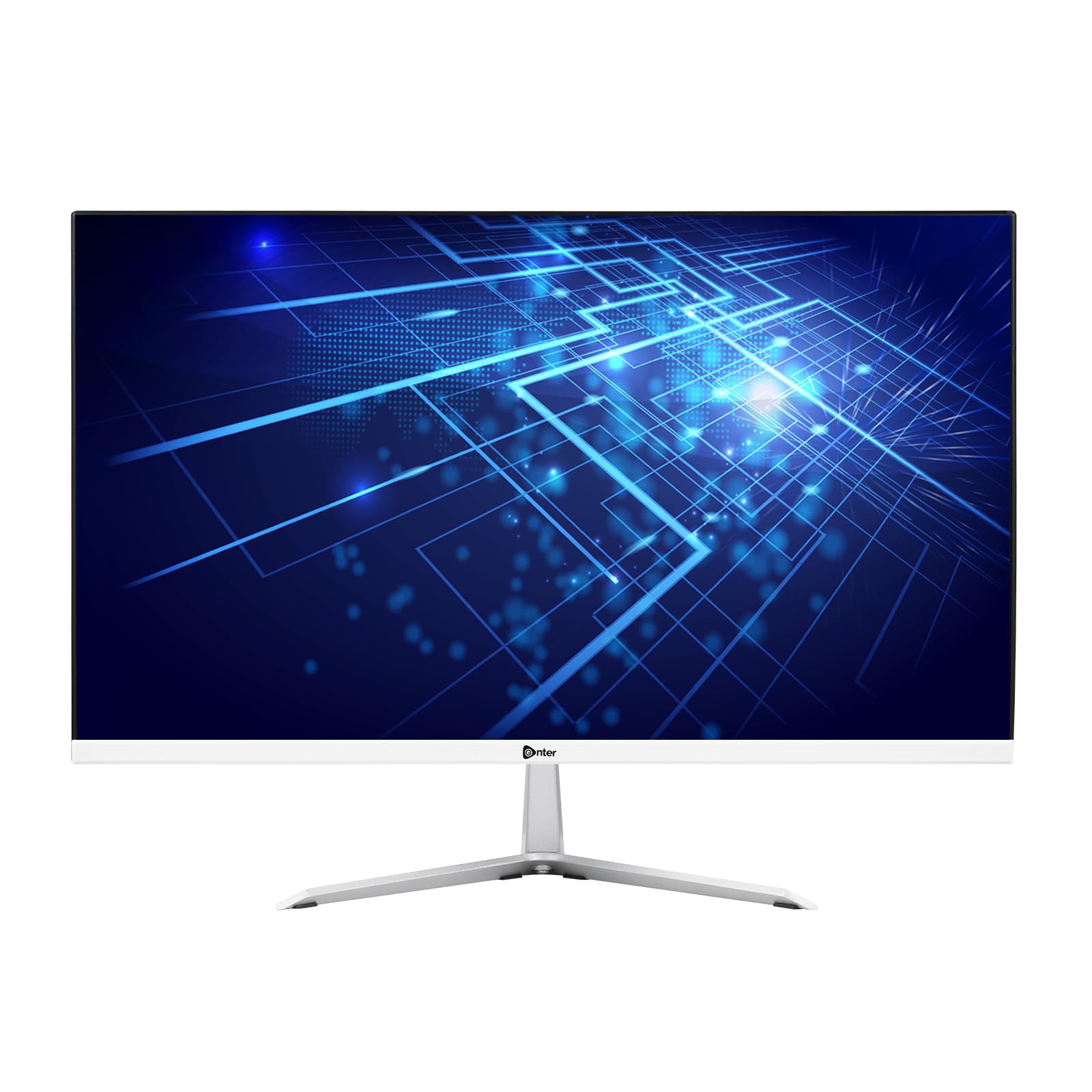 Enter A013 24 Inch (60.45 CM) Ultra Slim Wide LED Monitor|Refresh Rate 75 Hz, 1920 x 1080 Pixels|Wall Mountable Slim & Stylish Design with 16.7M Colors|HDMI & VGA Ports (White/Silver) (B0CX1Q5798) Amazon Price History, Amazon Price Tracker