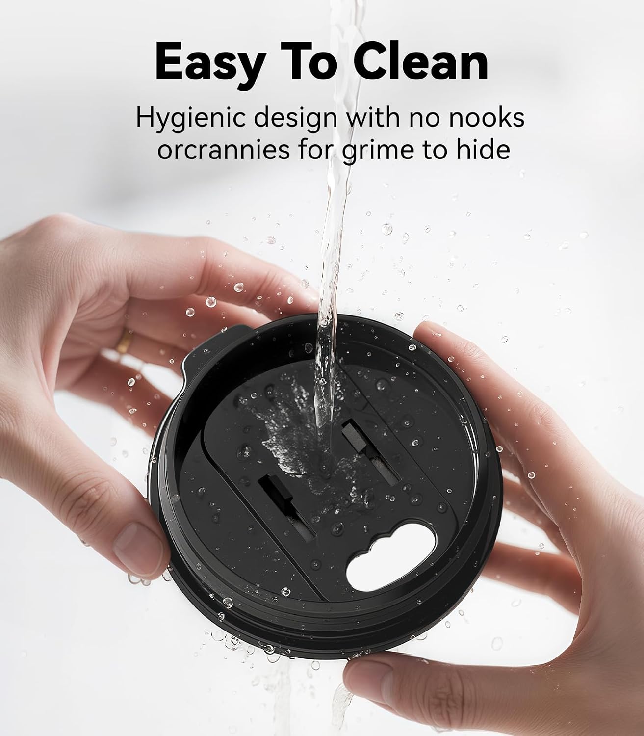 Pusee Sliding Replacement Coffee Mug Lid | Compatible with All PUSEE Self-Heating Coffee Mugs