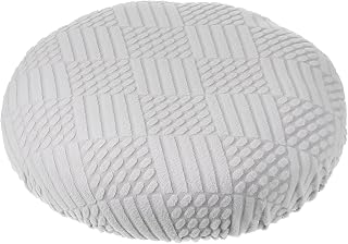 PATIKIL Stool Covers Round, Elastic Bar Stool Covers Washable Stool Cushion Slipcover Stretchy Bar Chair Seat Cover for 11-14 Inch Chair, Grey