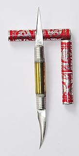 2 Blade Thai Carving Knifes Fruit And Vegetable, Carving Tool From Thailand (RED) - Buy now