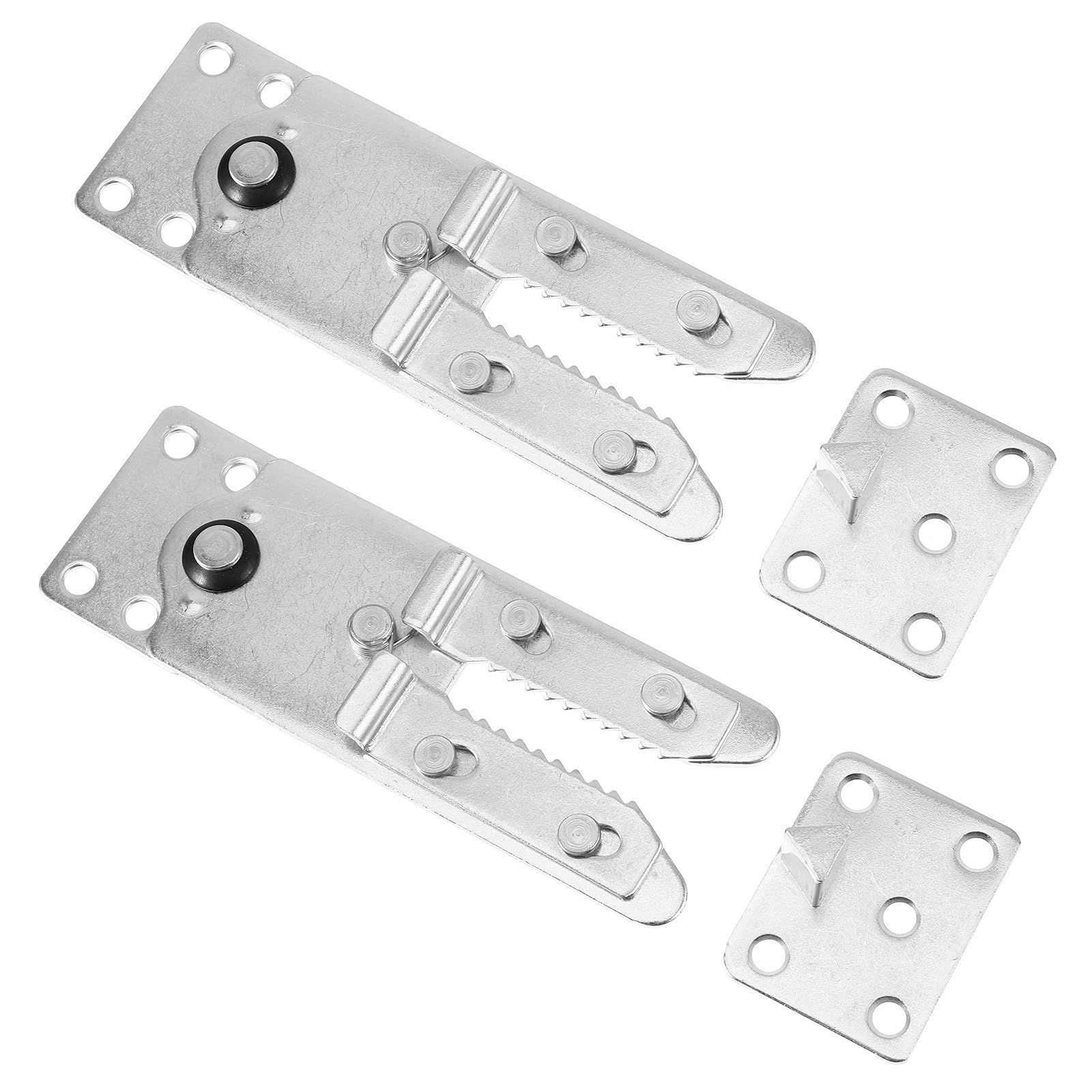 2 Conectores de sofá seccional de hierro color plata para reemplazo de herrajes