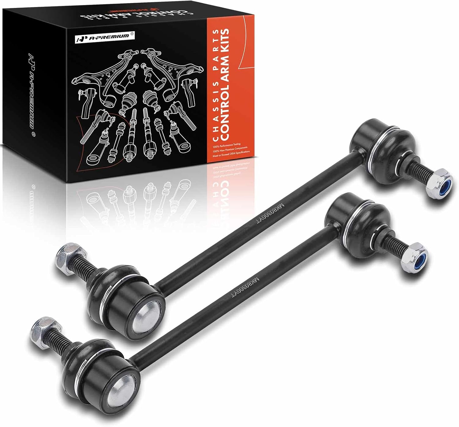 A-Premium 2 x Rear Sway Bar Links Stabilizer Bar Links Compatible with Acura SLX 1996-1999 & Isuzu Trooper 1992-2002, VehiCROSS 1999-2001