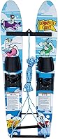 Connelly Cadet Kids Water Skis with Stabilizer Bar & Rope - Beginner Trainer for Safe Learning