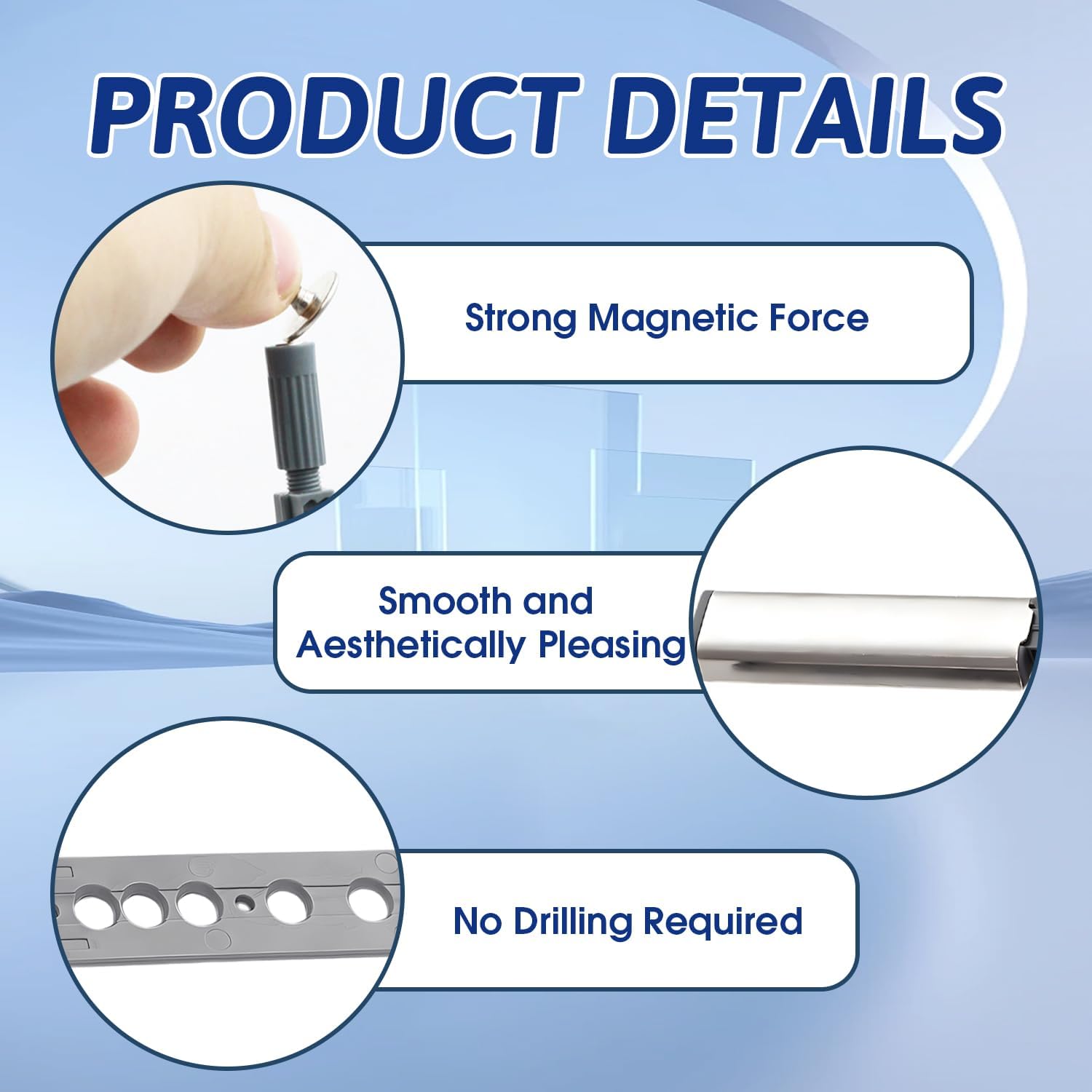 4 x push to open magnet pusher door cupboard magnetic latch damper door cupboard magnetic closure cabinet closure system for furniture and drawer magnet push in aluminium