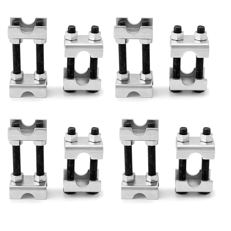 Kit WINTOWIN com 8 Espaçadores Ajustáveis para Molas Helicoidais, Elevação ou Rebaixamento de 2,5 a 5,1 cm