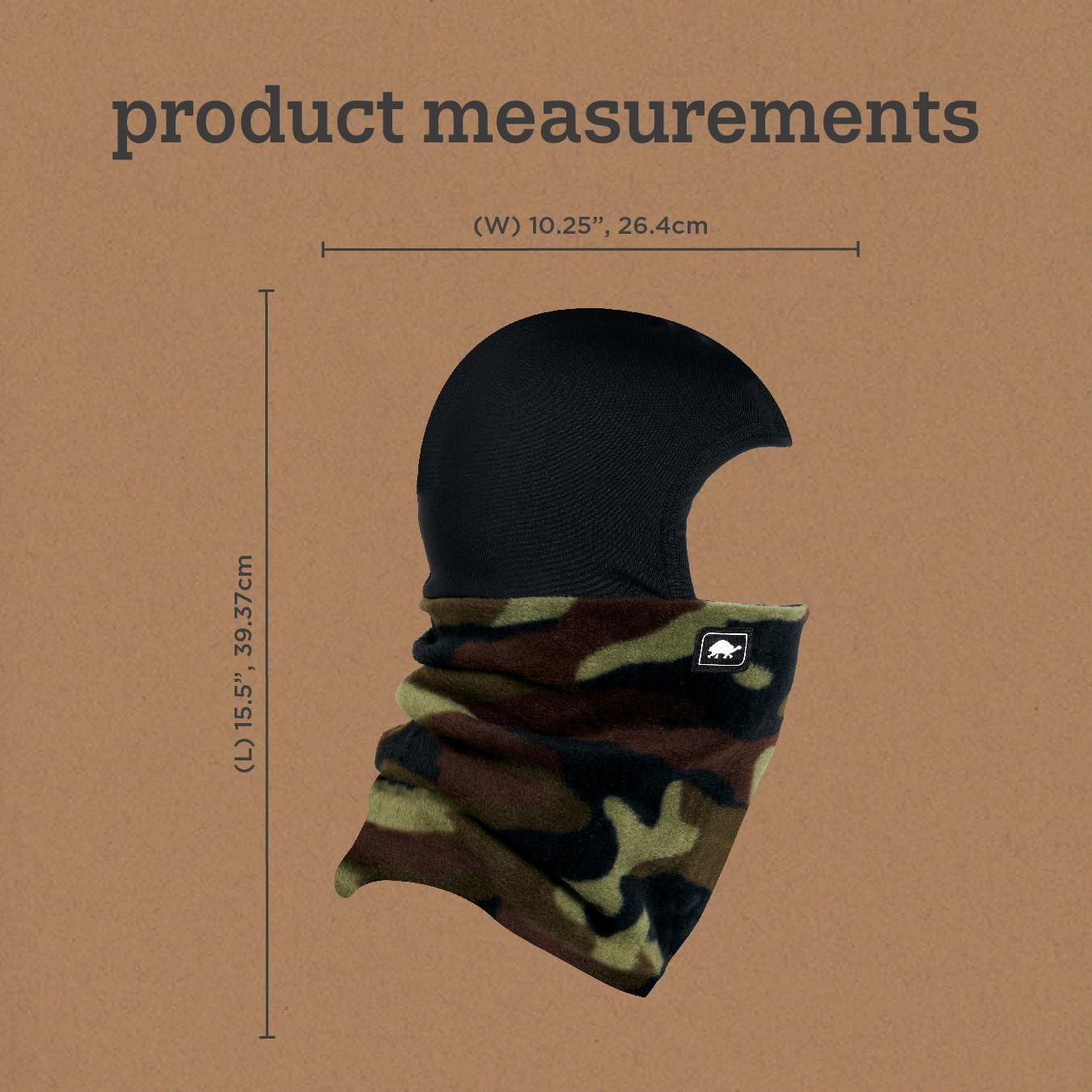 Turtle Fur Kids Shellaclava Playful Prints Fleece Neck Warmer Helmet Liner Winter Balaclava Hood, Ages 3-6 - Image 4