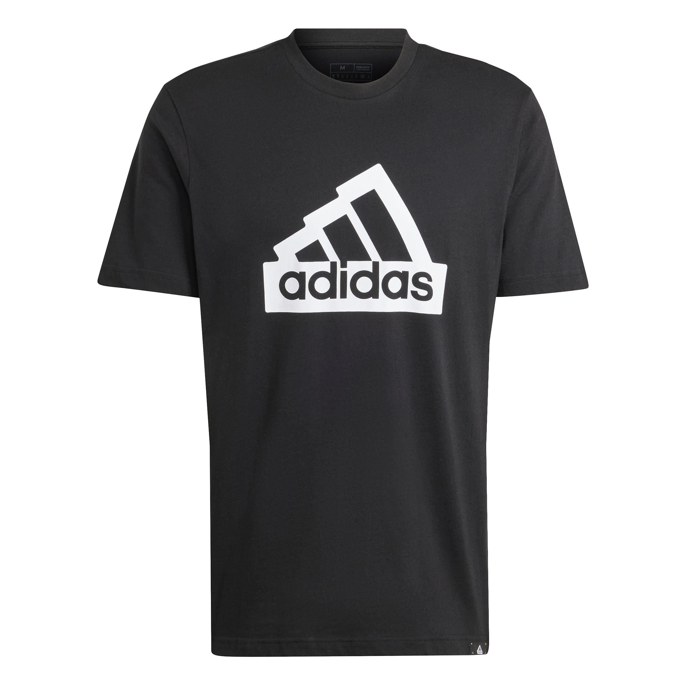 adidas Men's Modern Essentials Graphic TEE, Black, S Tall