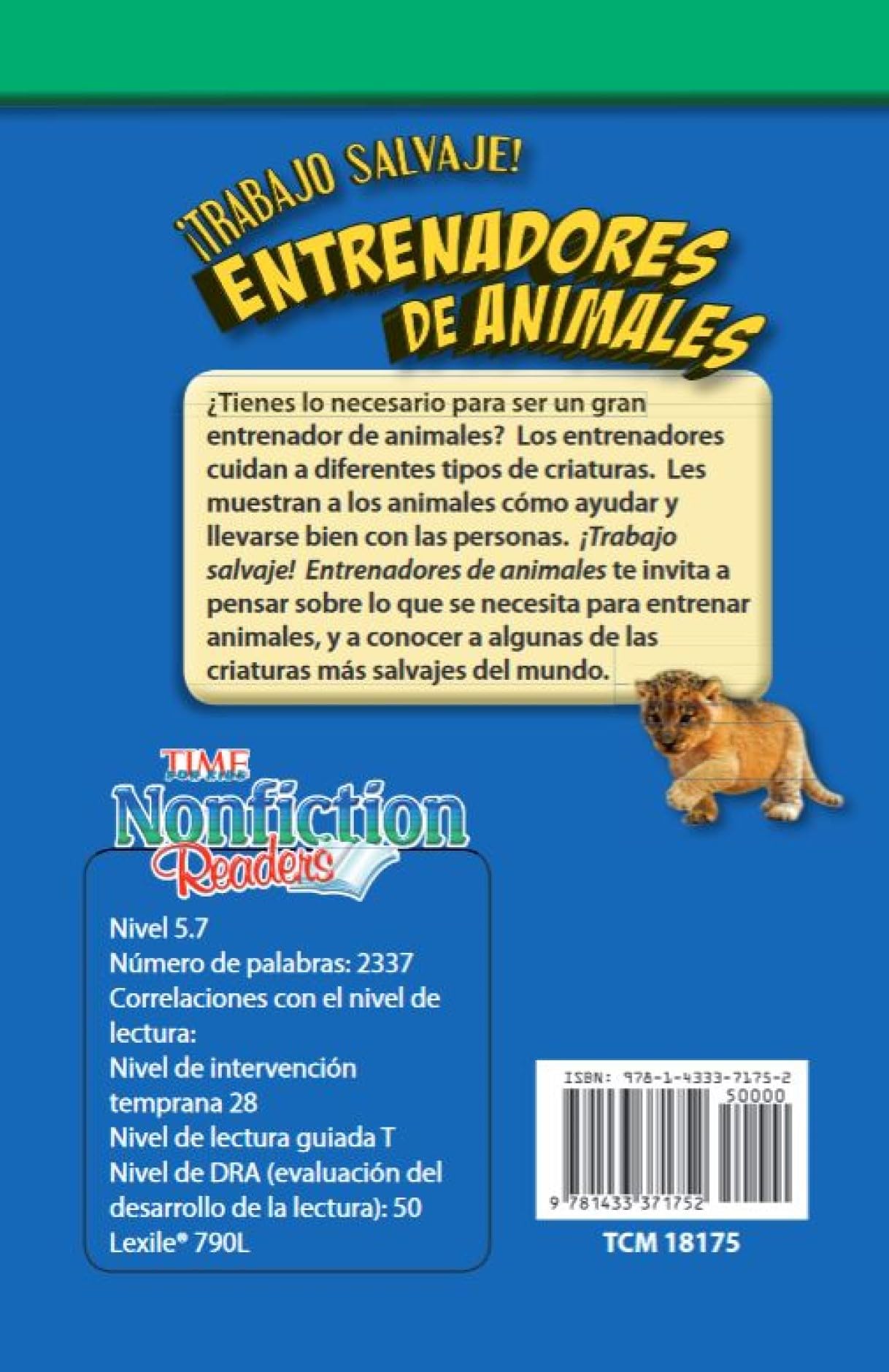 Time for Kids Informational Text Grade 5 Spanish 30-Book Set (Time for Kids Nonfiction Readers): Challenging Set (Teacher Created Materials Library Set)