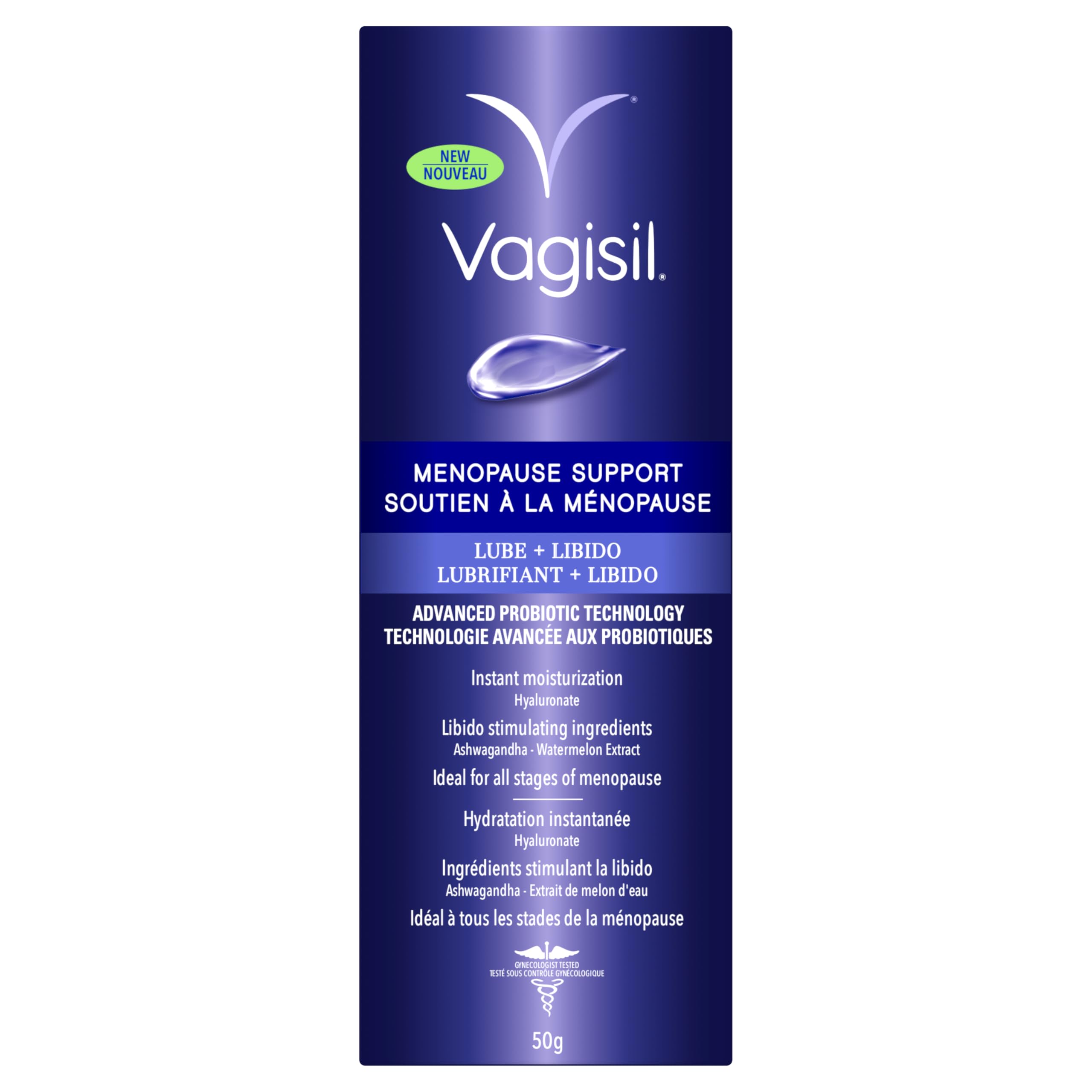 Vagisil Menopause Support Probiotic Lube + Libido | Vaginal