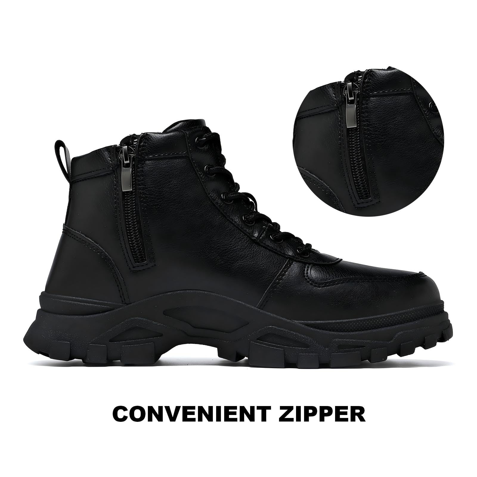 Bottes Femme Bottines à Lacets Classique