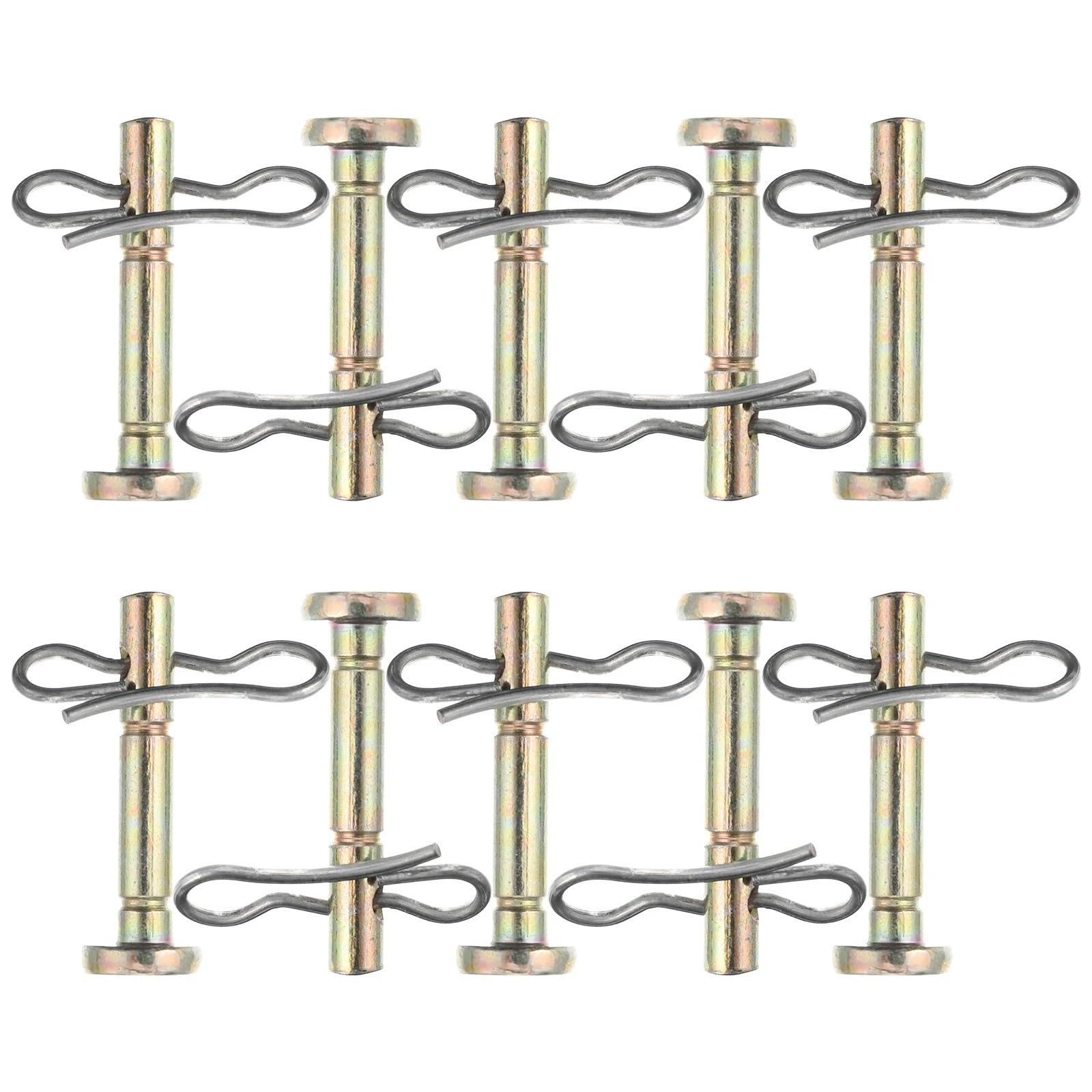 Zyrqon One Color Shear And Cotter Pins Set For Replacement Repair Kit Compatible With Snow Thrower Blower Lock System(30Set)