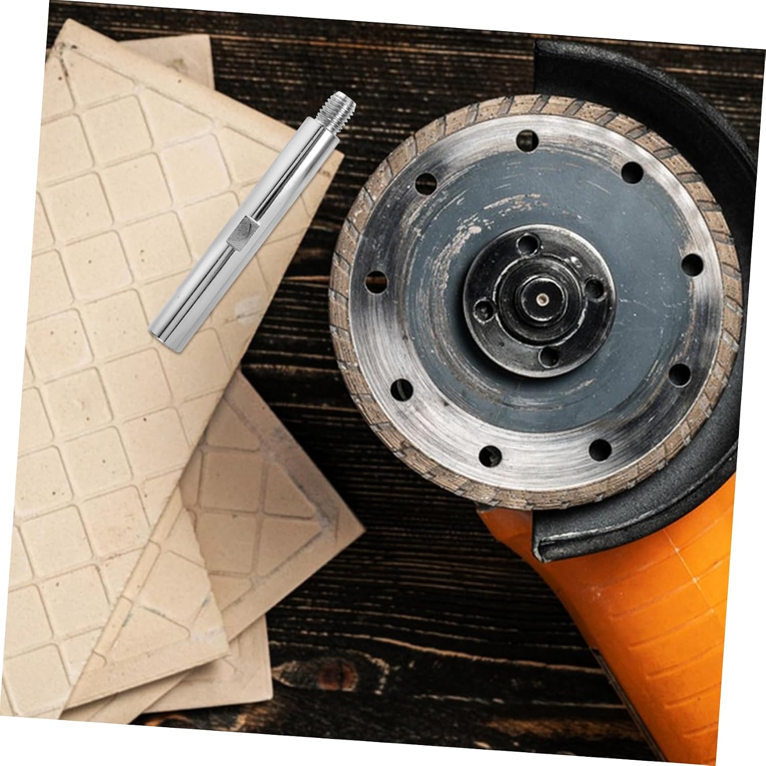 Polishing Machine Extension Rod Angle Grinder Extension Shaft for Bench Grinder Rotary Polisher and Electric Drill Enhances Accessibility for Polishing