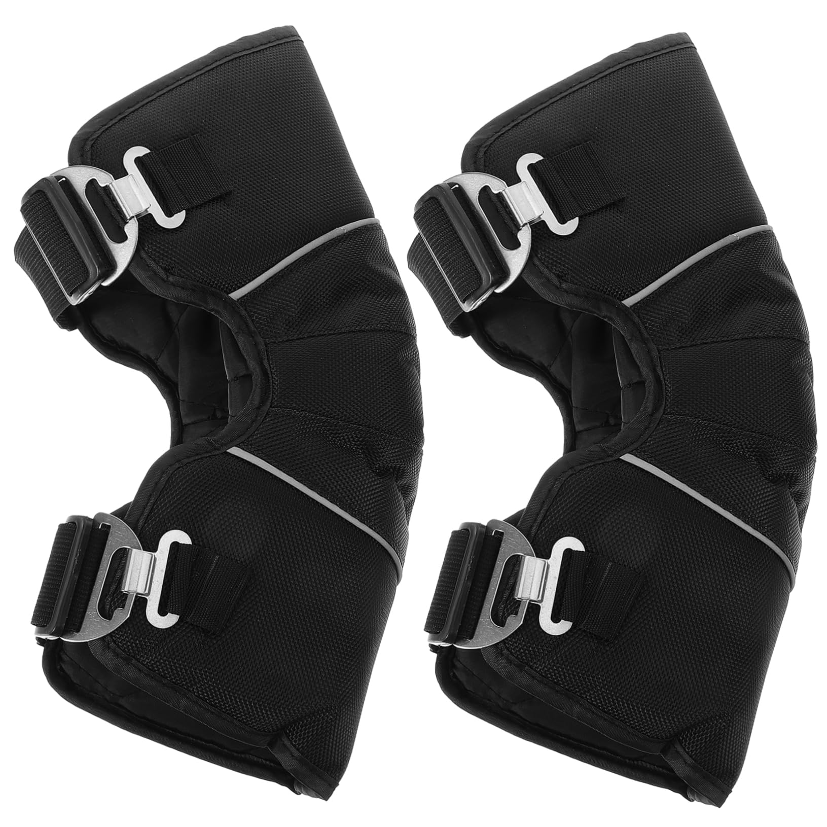 10piezas Rodilleras Ajustables Para Motocicleta y Ciclismo Protección Cómoda y Resistente Para Actividades Al Aire Diseño Ergonómico Material Resistente