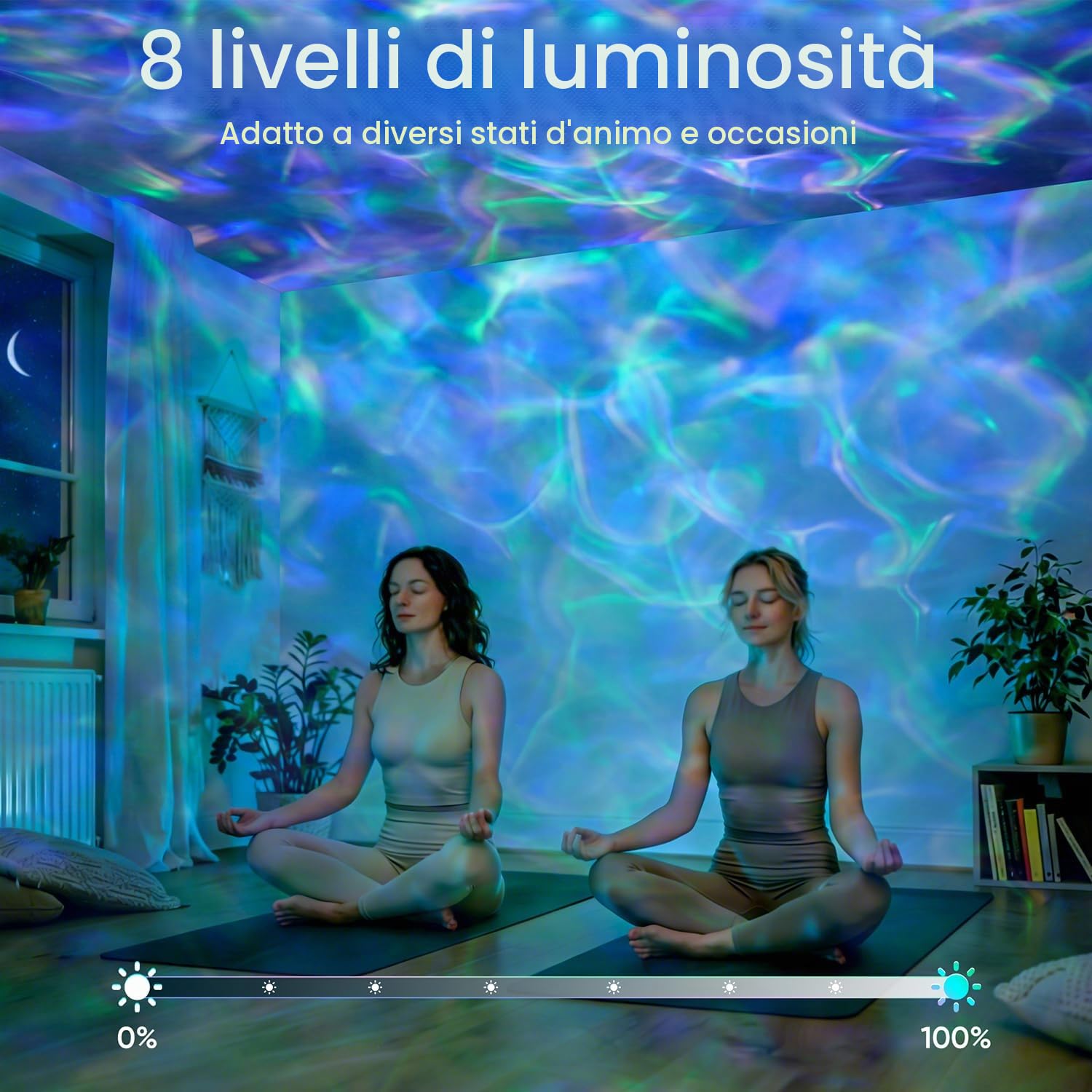 ibell Lampada Proiettore Stelle, Proiettore Stelle Soffitto Bambini, LED Lampada Romantica Cielo Stellato con Timer, Telecomando, Regalo per Adulto, Bambini