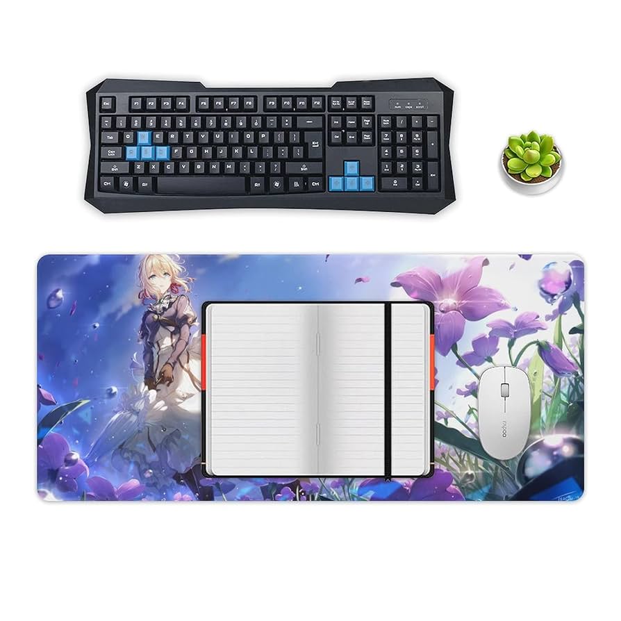 1/8 ヴァイオレット 全身サイズ　マウスパット＆サイン入り画集付き 1/8 ヴァイオレット 全身サイズ マウスパット＆サイン入り画集