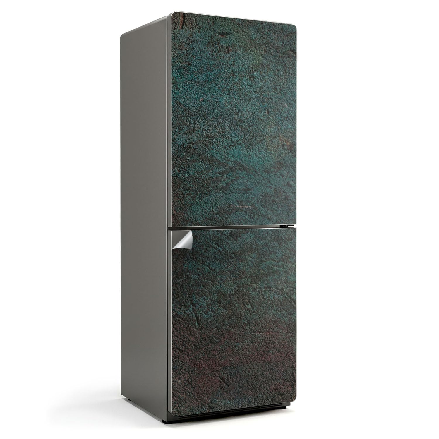 Decorativo fácil aplicación adhesiva vinilo de nevera 70x190 cm lavable