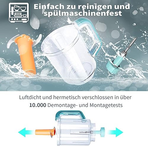 Miniatura 5 de Fabricante de alimentos para bebés | Procesador de alimentos para bebés | Molinillo de vapor multifunción para alimentos para bebés | Cocina y