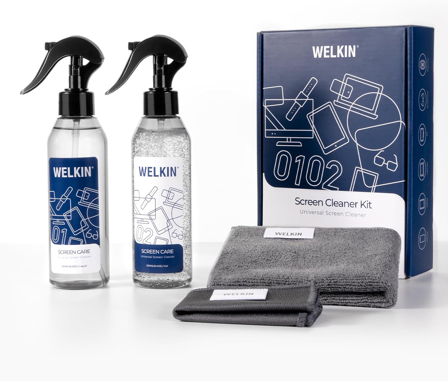 WELKIN Screen Cleaner Spray Kit...