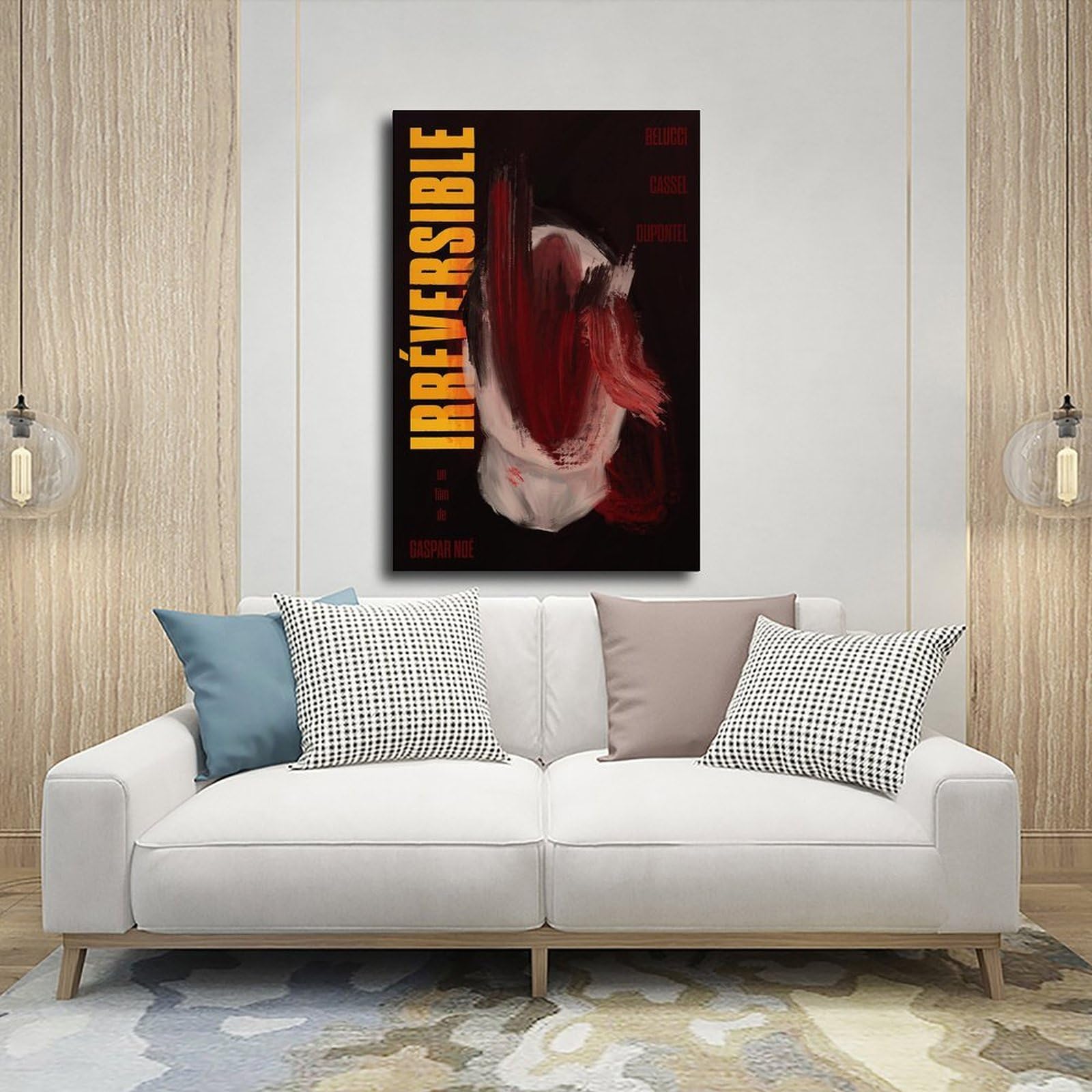 PHTHDB Gaspar Noe Irreversibile Alternative Movie Poster Canvas Poster per Home Decor Gift