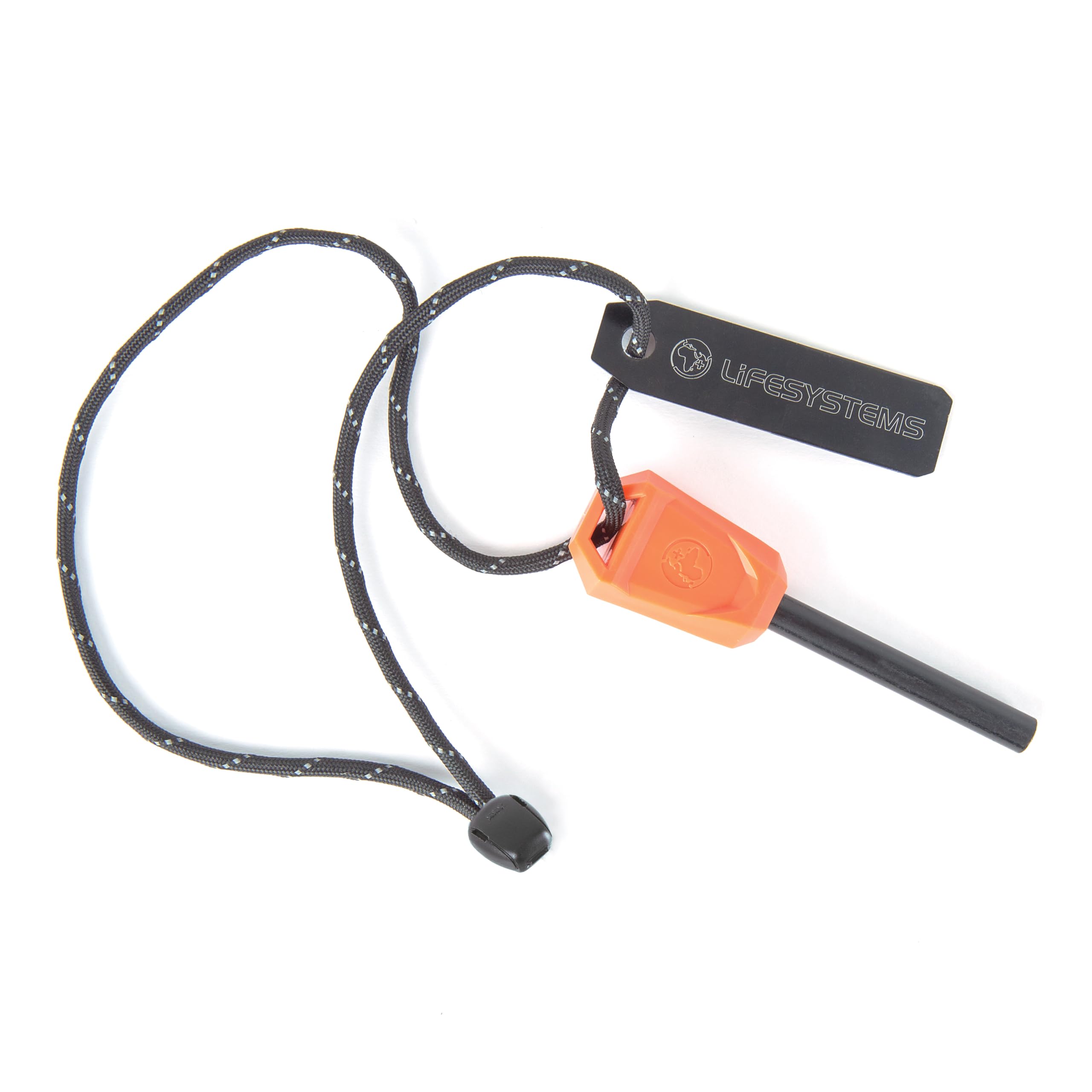 Lifesystems Extra Large Ferro Rod Fire Starter With Easy Grip, Survival Fire Steel Ferrocerium Stick with Striker