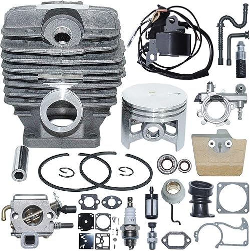 AUMEL Kit de reparación de bomba de aceite para carburador cilíndrico de 1.890in para motosierra Stihl 036 MS360 1125 020 12151125 020 1213