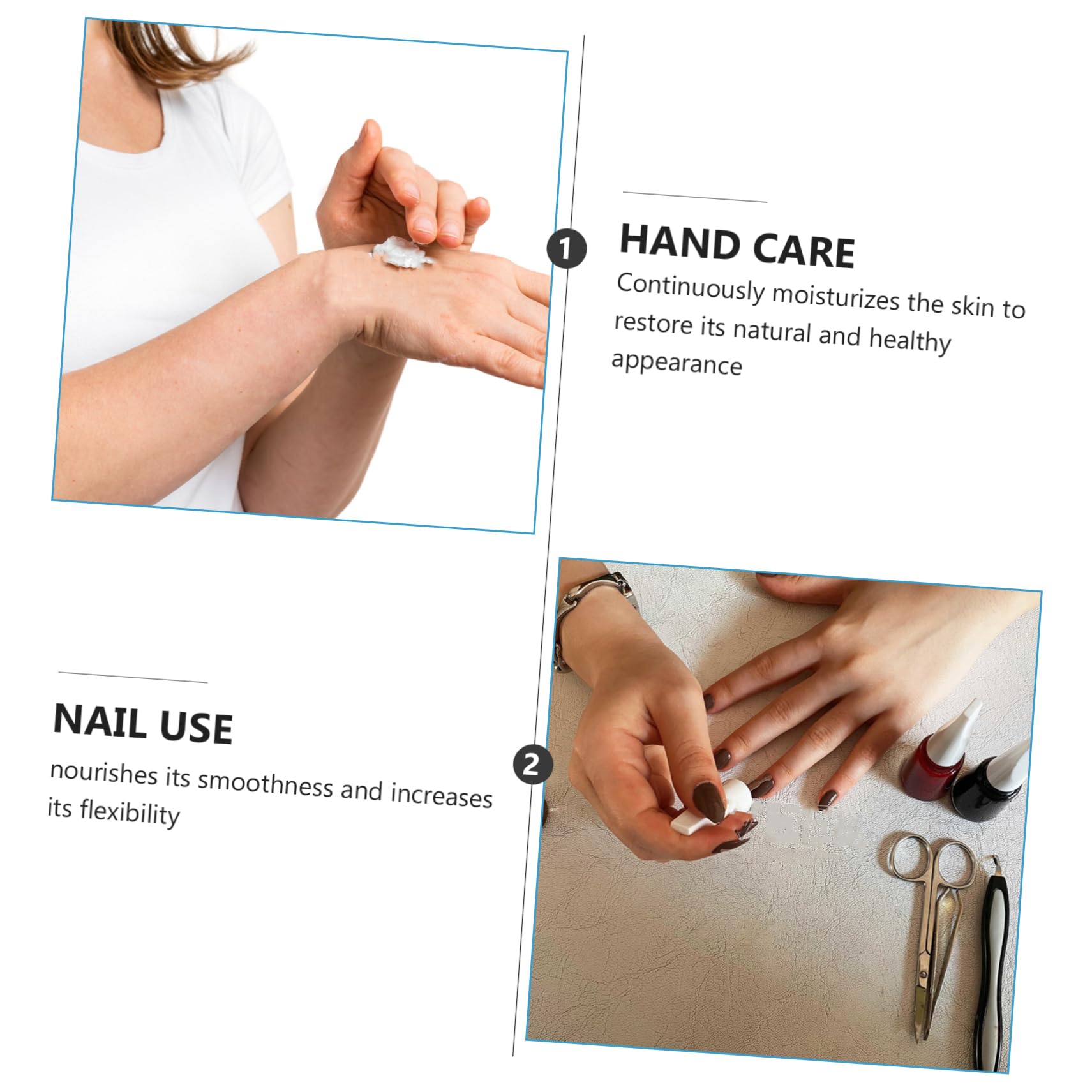 VICASKY 1 Pair Exfoliating Moisturizing for Hands Moisturizing Gloves Manicures Women Skin Care Gloves Essential Oil Gloves Exfoliating Gloves Spa Glove Gel Gloves Flannel Blue