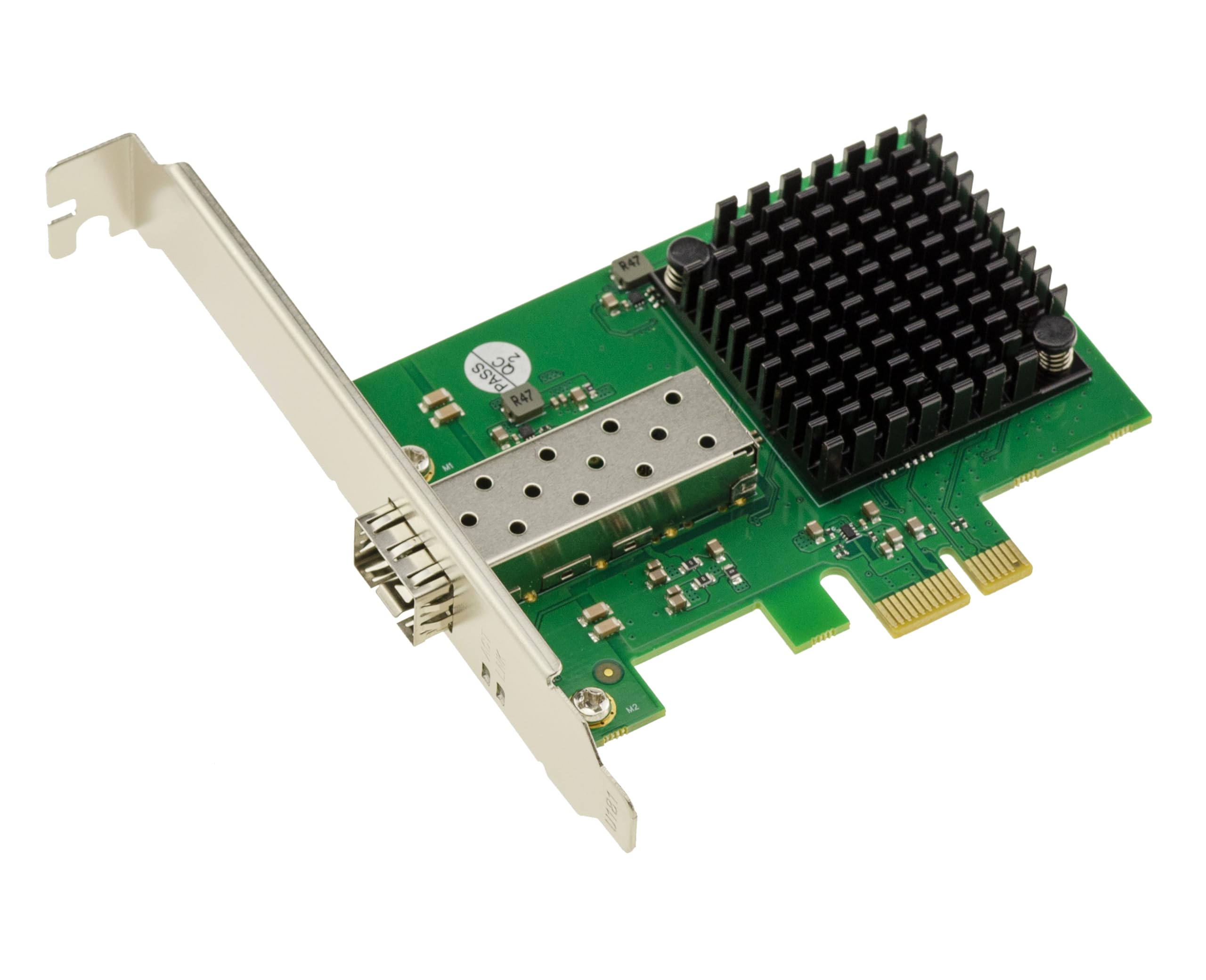 KALEA-INFORMATIQUE Scheda di rete PCIe Gen4 x1 10G SFP+ RTL8127ATF | Chip Realtek RTL8127ATF con basso consumo e basso rilascio di calore