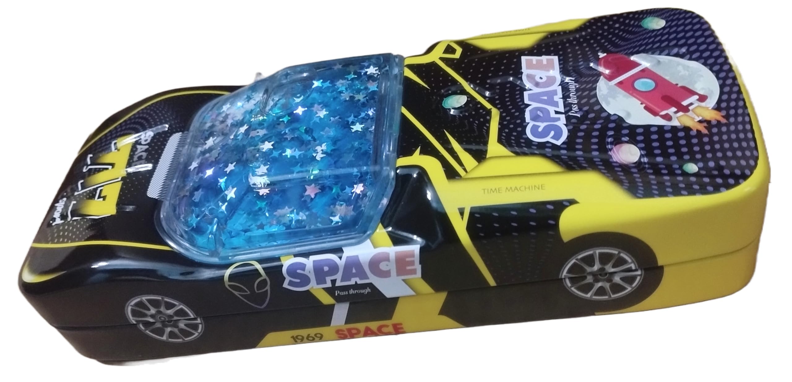 SHREE TECHNESH® Super Hero Metal Car Pencil Box for Boys (Black) (B0BGSCQZRW) Amazon Price History, Amazon Price Tracker