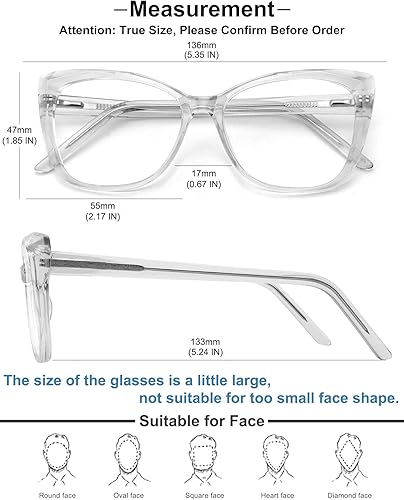 Miniatura 5 de MEETSUN Gafas de Bloqueo de Luz Azul para Mujeres, Filtro Anti Fatiga Visual, Rayos Azules, Lentes de Juego de Computadora de Tamaño Grande