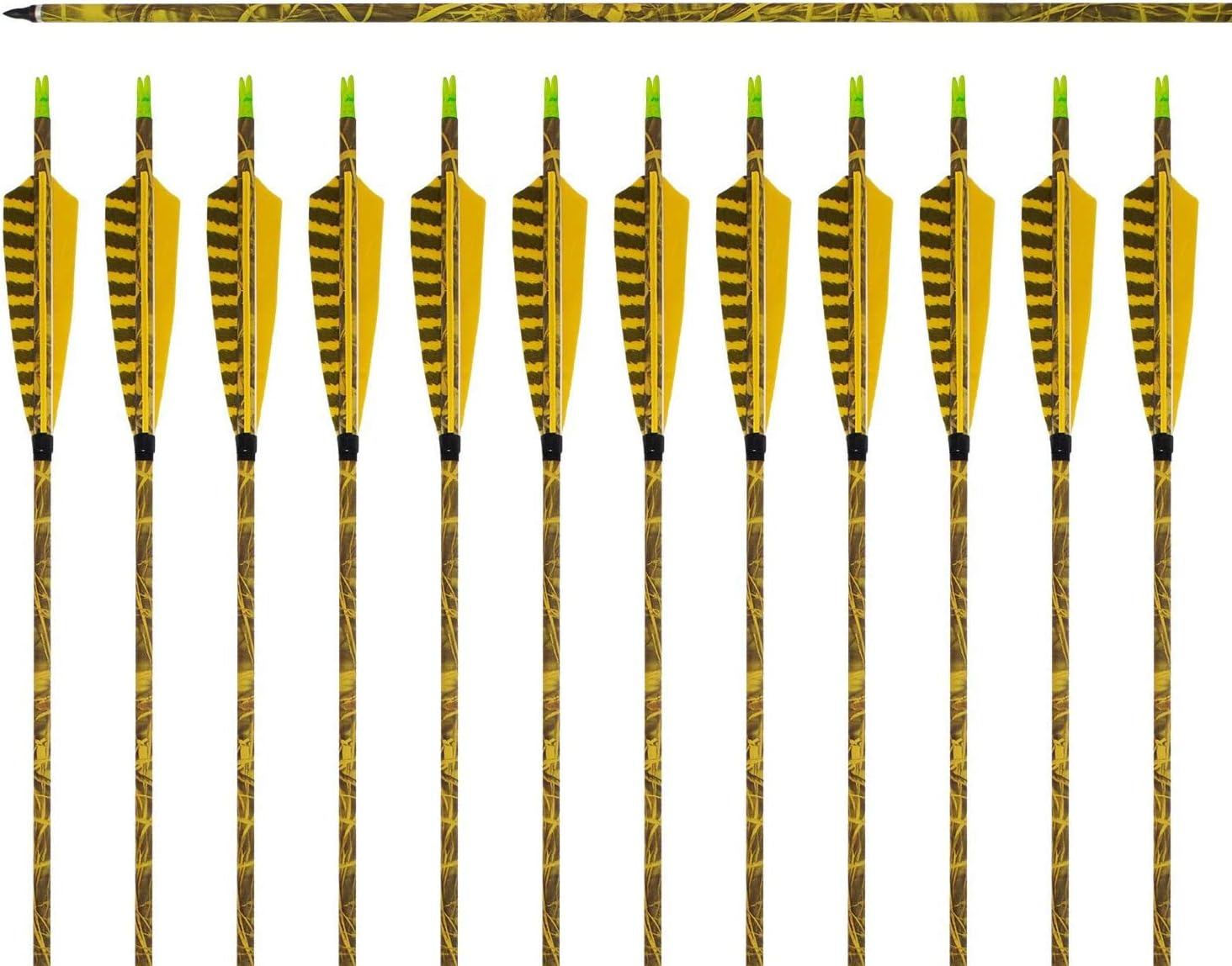 Carbon Arrows 31 Inch Carbon Hunting Arrows Fiberglass Archery Targeting Practice Purple White Traditional Arrows for Compound Bow and Recurve Bow with Removable Tips