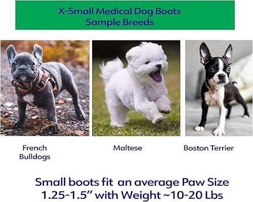Miniatura 8 de Healers Botas y vendajes médicos para perros, XS