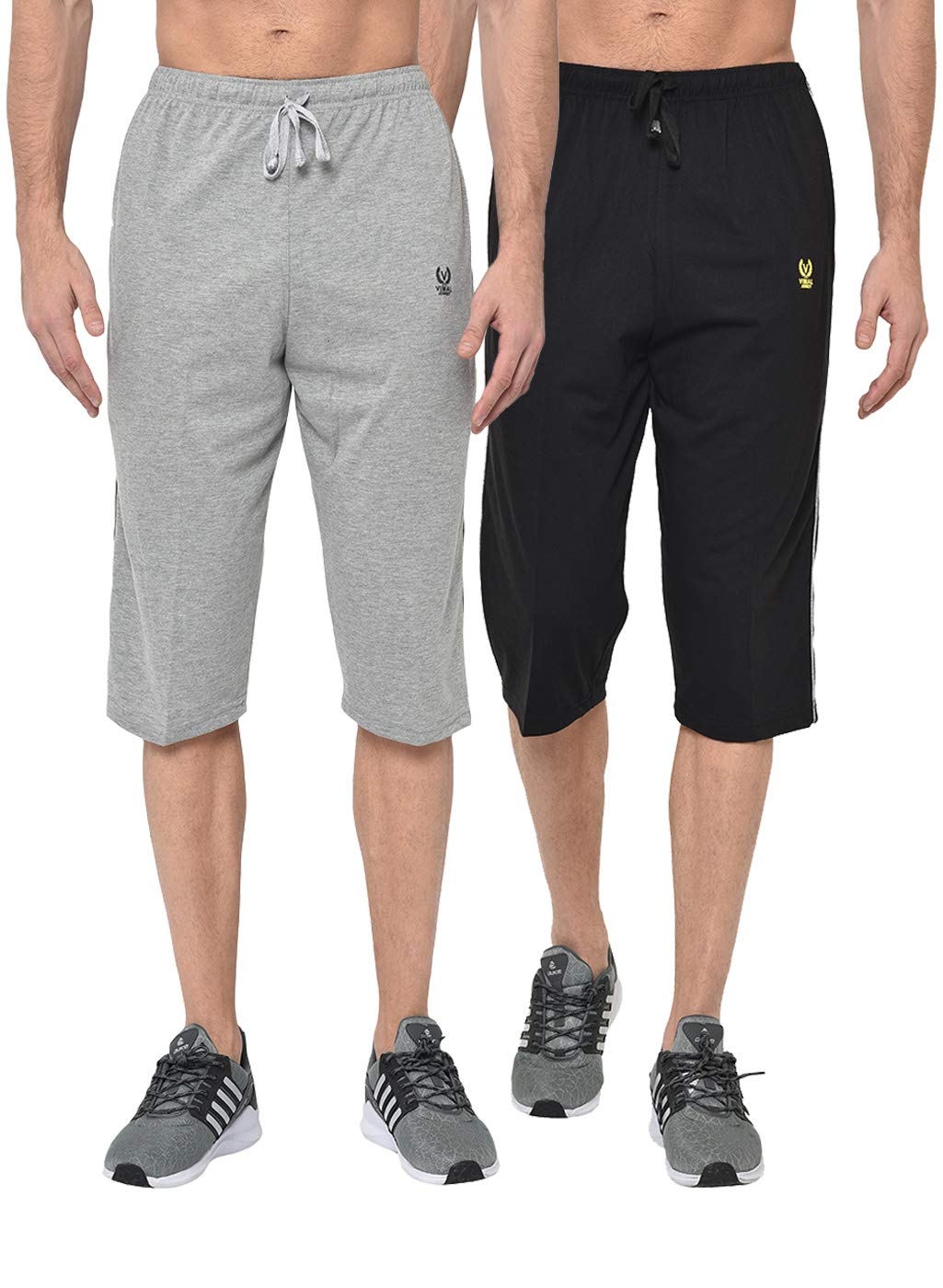 mack jonney Men's Slim Fit Cotton Capri-picture-32