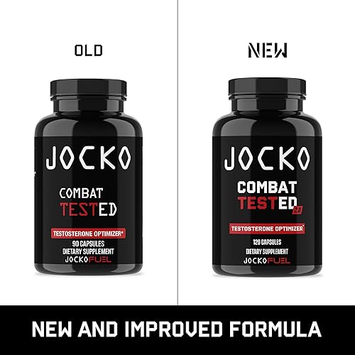 Miniatura 3 de Jocko Fuel Refuerzo de prueba para hombres  Refuerzo natural de resistencia, resistencia y fuerza  Constructor muscular para hombres y soporte de