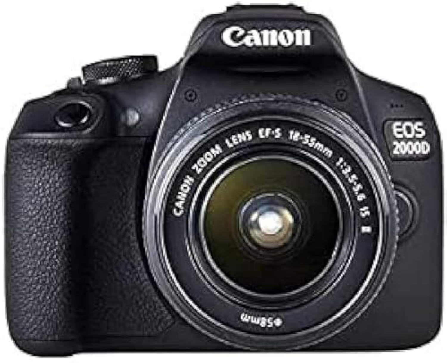 Canon EOS 2000D 18-55 IS See Camera, Black