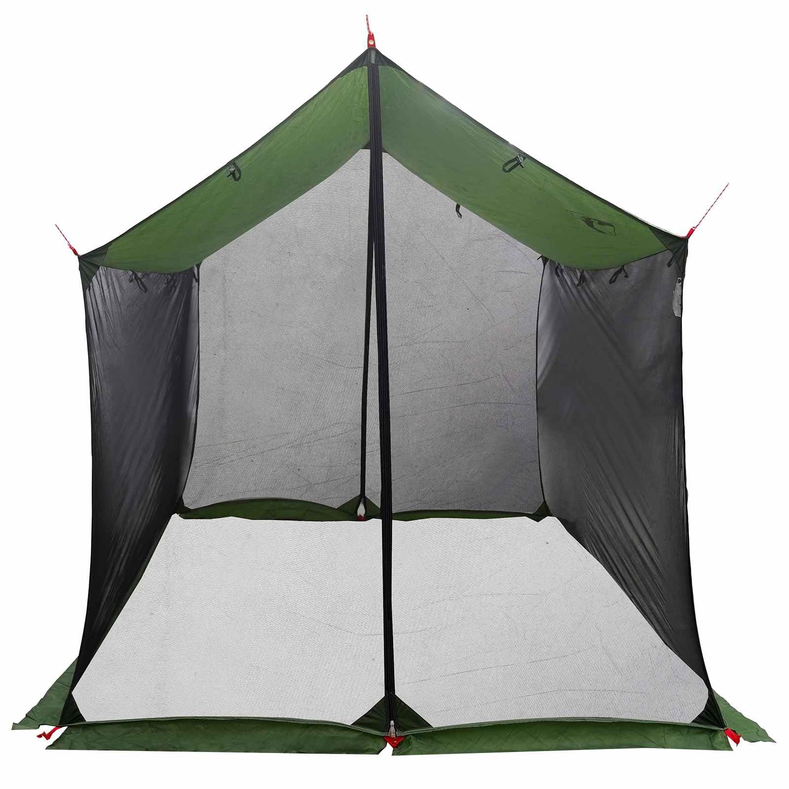 Telo da campeggio con pareti in rete, 340 x 260 x 220 cm, colore: Blu