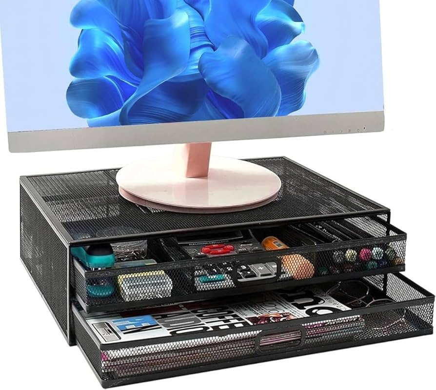 【パソコン台】最高級！漆塗り桐のモニター台　パソコン Amazon.co.jp: Fitueyes モニター台 スタンド 机上台 54cm横幅