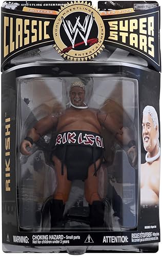 Miniatura 1 de WWE Wrestling Classic Superstars Series 18 Figura de acción Rikishi