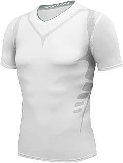 maglia termica calcio bianca