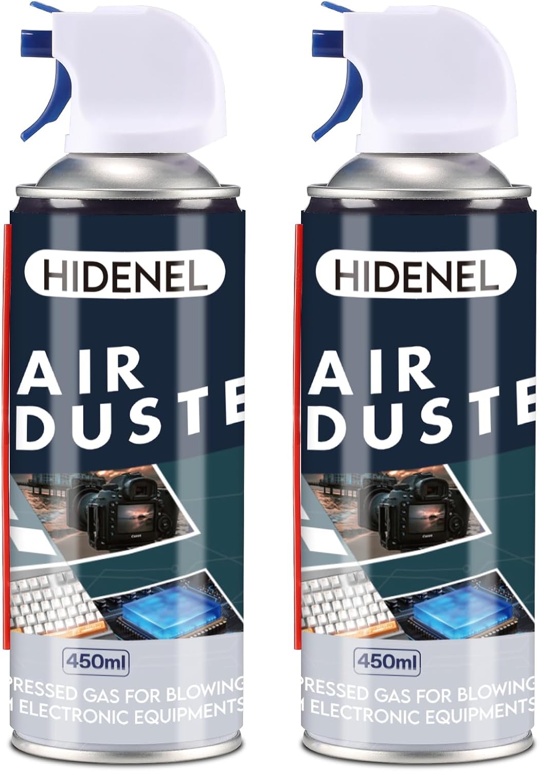 HIDENEL Compressed Duster Can Dusting & Cleaning Spray