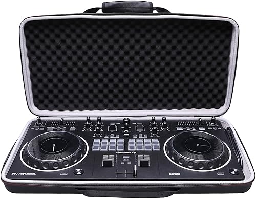 LTGEM Funda rígida de EVA para controlador Pioneer DJ DJ DDJ-REV1 Bolsa protectora de viaje solo se vende una funda