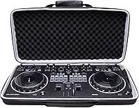 L LTGEM Estojo Rígido Ltgem Eva para Controlador de Dj Pioneer Dj (Ddj-Rev1) - Bolsa de Transporte Protetora para Viagens, Apenas Um Estojo Vendido (21×11×4 Polegadas)