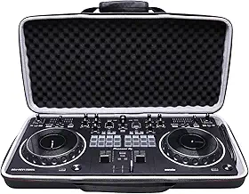 L LTGEM Estojo Rígido Ltgem Eva para Controlador de Dj Pioneer Dj (Ddj-Rev1) - Bolsa de Transporte Protetora para Viagens, Apenas Um Estojo Vendido (21×11×4 Polegadas)