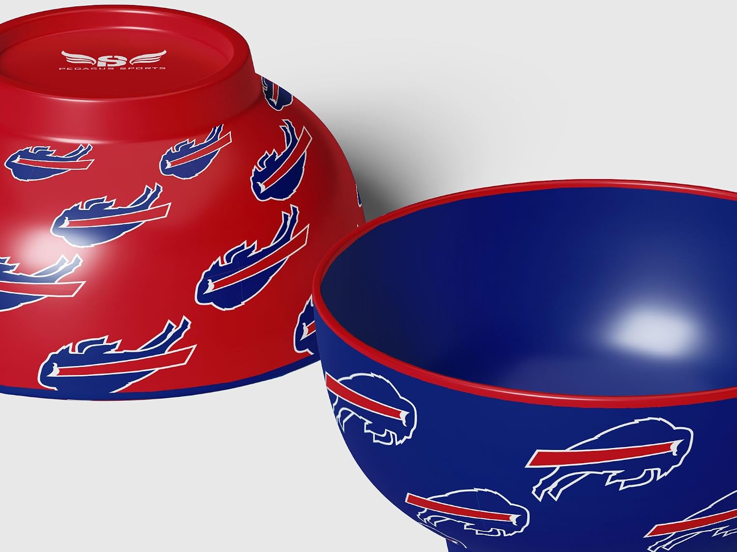 NFL Buffalo Bills Home and Away 2 Pack Serving Bowls