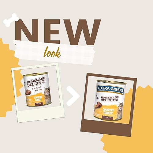 Miniatura 4 de Homemade Delights - Comida húmeda para gatos (Country Turkey) - (paquete de 12)