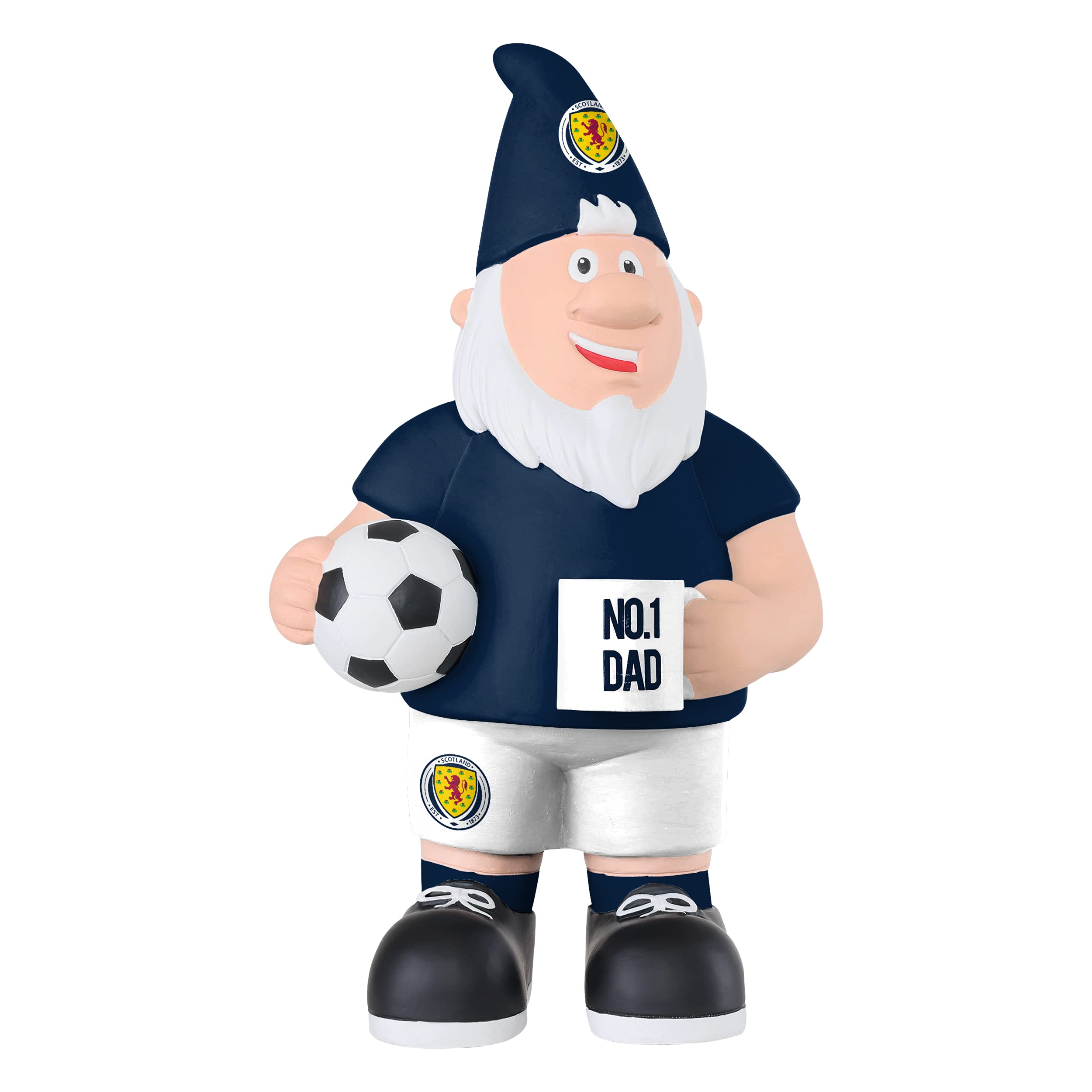 FOCO Premier League Scotland FC Number 1 Dad 25cm Garden Patio Ornament Gnome