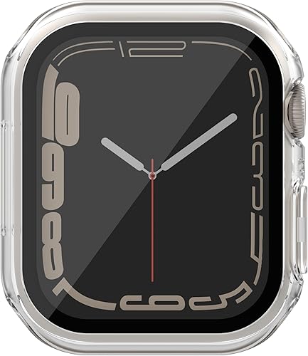 Miniatura 5 de Belkin ScreenForce - Funda para Apple Watch, funda parachoques y protector de pantalla de vidrio templado para Apple Watch Series 9, 8, 7, 6, 5, 4 y