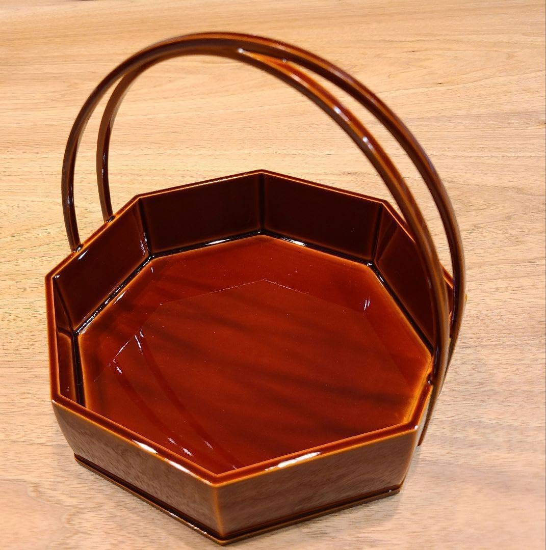 信楽焼名工小河仁斎作信楽双耳ビードロ釉水指茶道具茶器