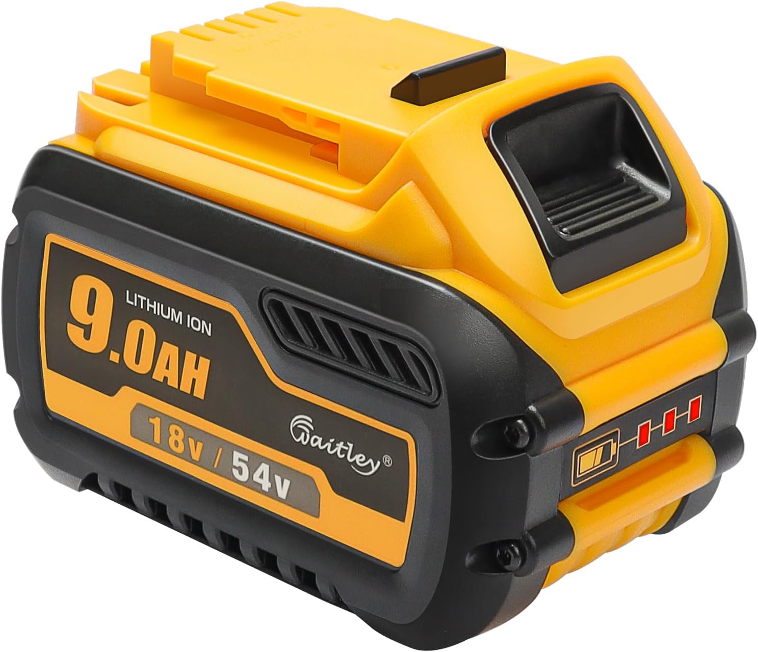 QUPERR 18V/54V 9.0Ah Replacement for Dewalt Battery Lithium-ion Large Capacity – Compatible with Dewalt Power Tools DCB609 DCB606 DCB547 DCB548